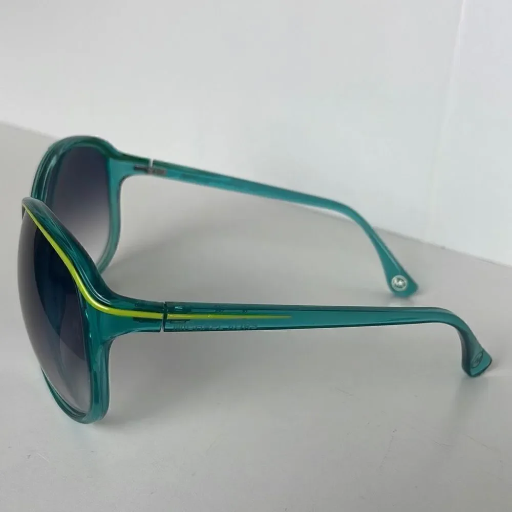 Michael Kors La Palma M2728S Turquoise & Green Oversized Sunglasses